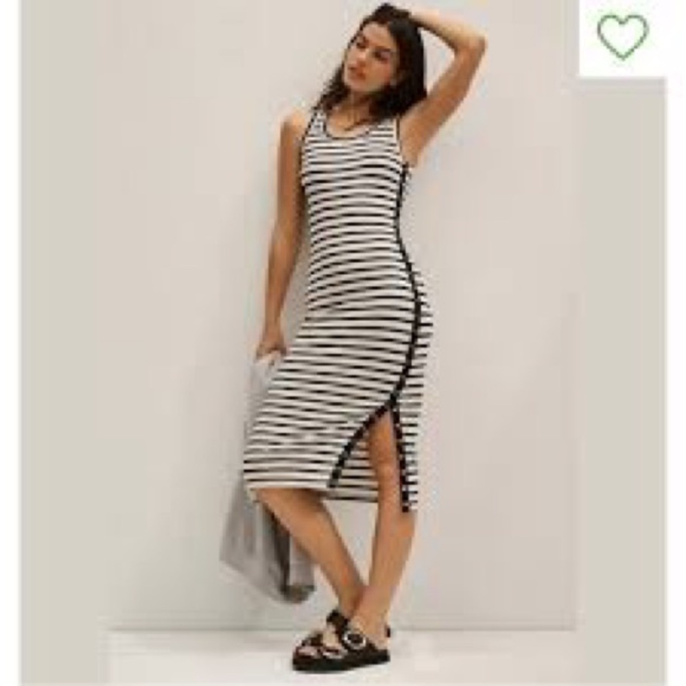 Sundry Black Midi Dress